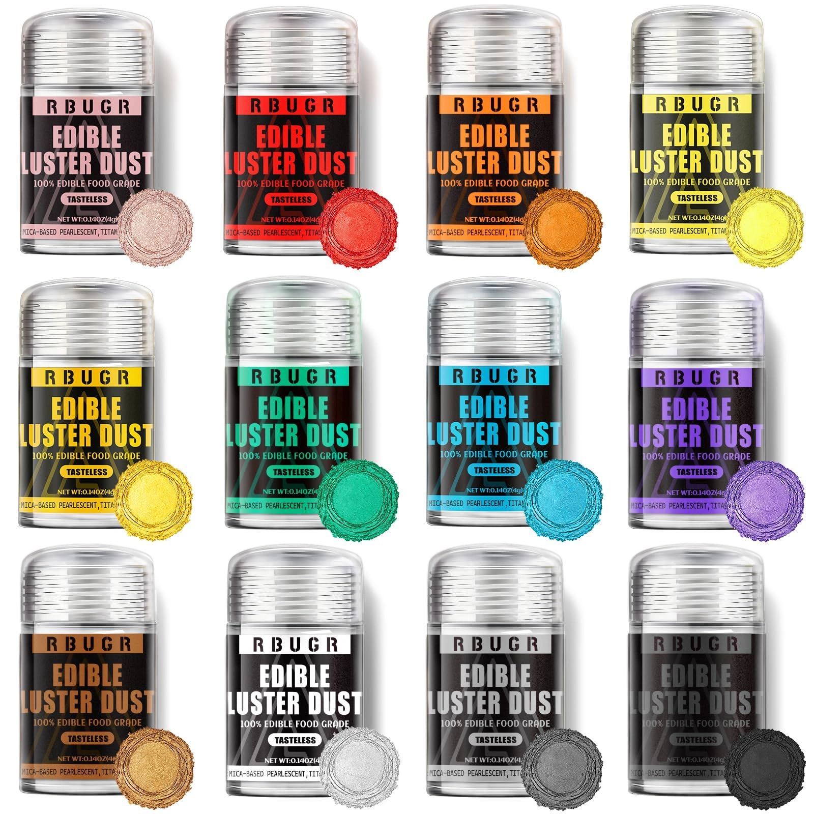 Edible glitter