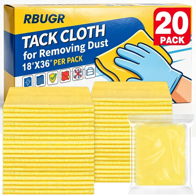 Wood Project Prep: Where a Tack Cloth Fits